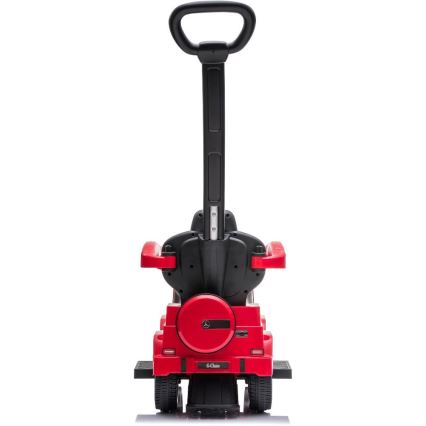 Колело за бутане Mercedes G350d 3в1 2xAA червен/черен