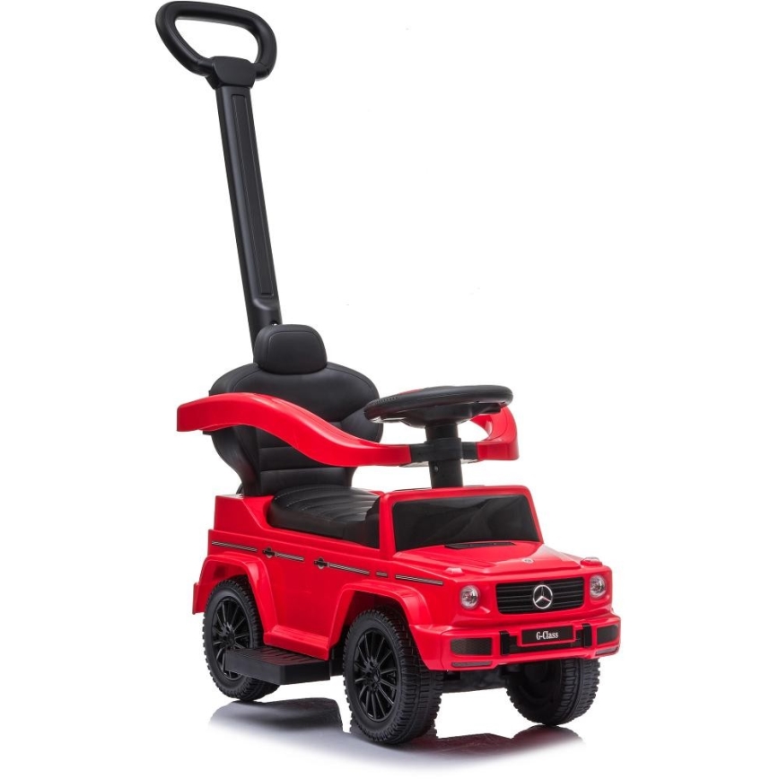 Колело за бутане Mercedes G350d 3в1 2xAA червен/черен