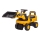 Колело за бутане товарач CAT 2xAA жълти/черен
