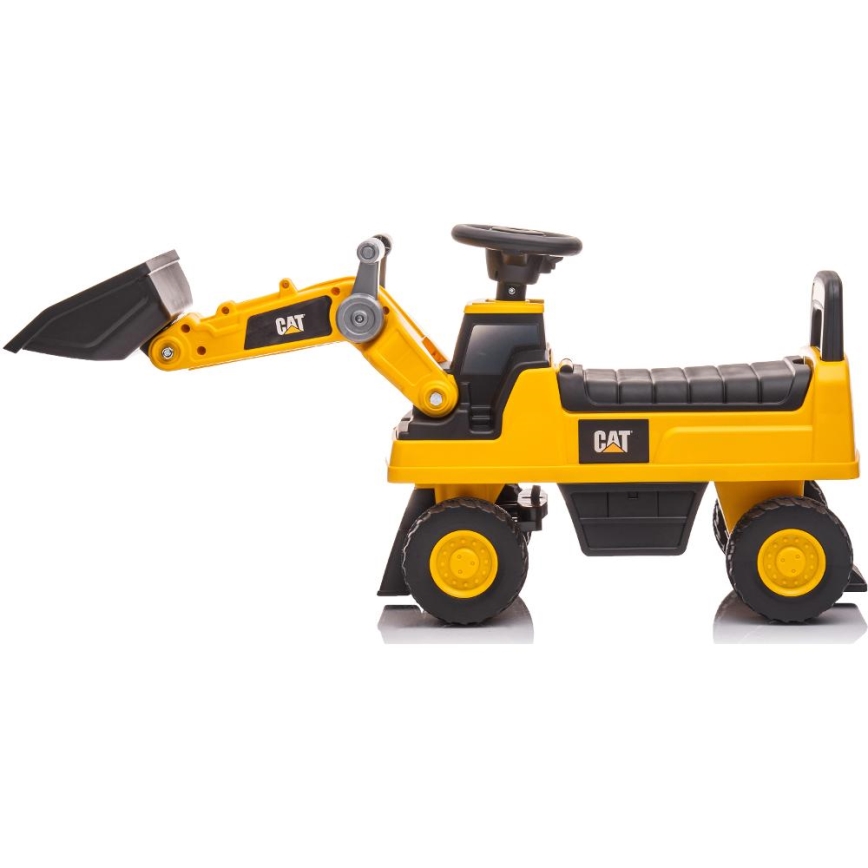 Колело за бутане товарач CAT 2xAA жълти/черен