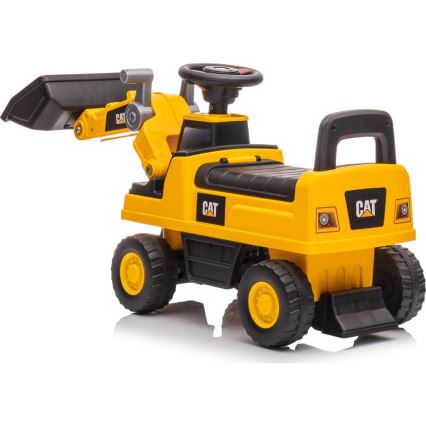 Колело за бутане товарач CAT 2xAA жълти/черен