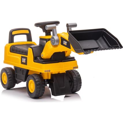 Колело за бутане товарач CAT 2xAA жълти/черен