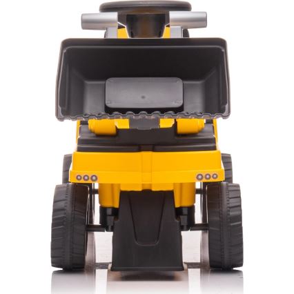 Колело за бутане товарач CAT 2xAA жълти/черен