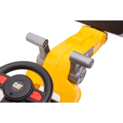 Колело за бутане товарач CAT 2xAA жълти/черен