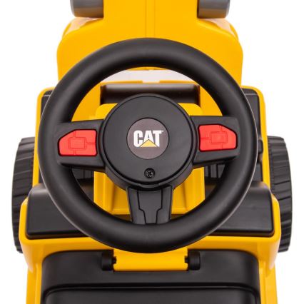 Колело за бутане товарач CAT 2xAA жълти/черен