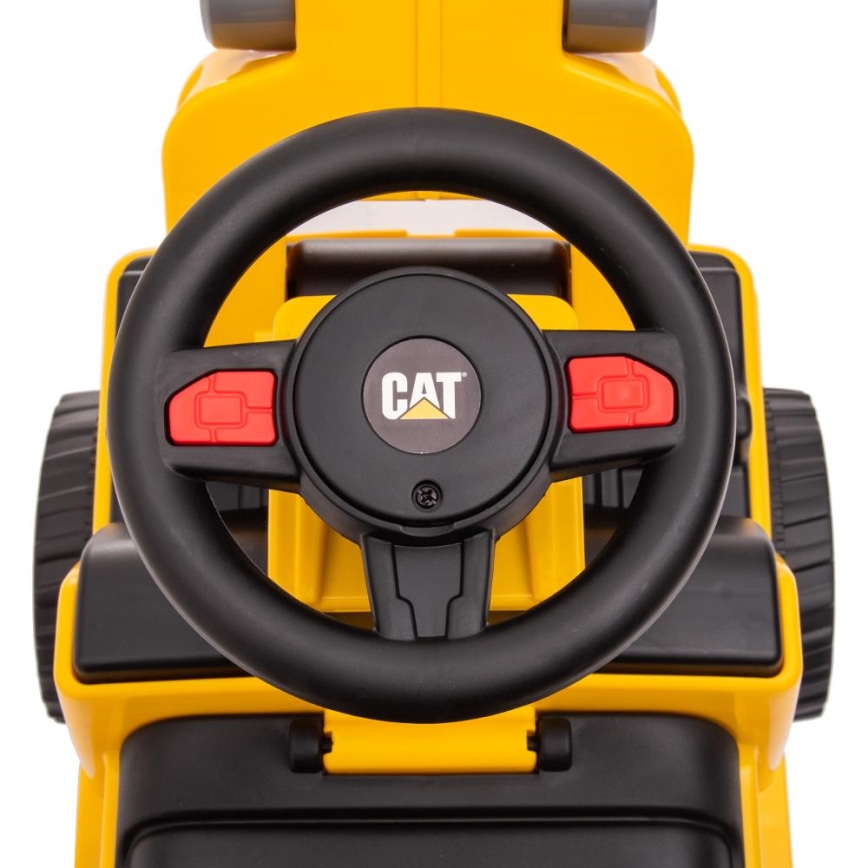 Колело за бутане товарач CAT 2xAA жълти/черен