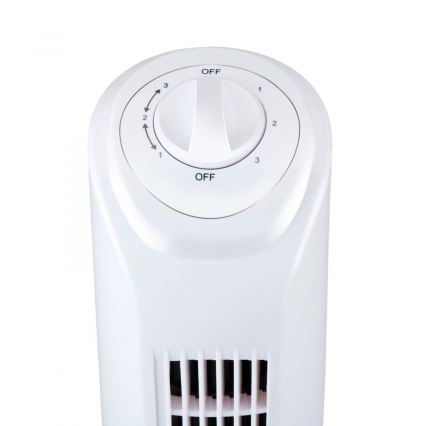 Колонен вентилатор 45W/230V, 81 см, бял