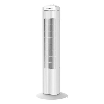 Колонен вентилатор 50 W/230 V 74,5 см бял