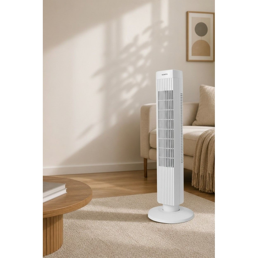 Колонен вентилатор 50W/230V бял