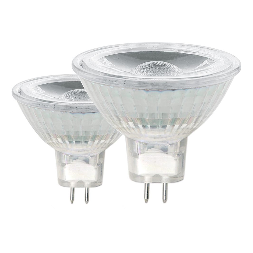 Комлпект 2x крушка GU5,3/MR16/3W 3000K - Eglo 11512