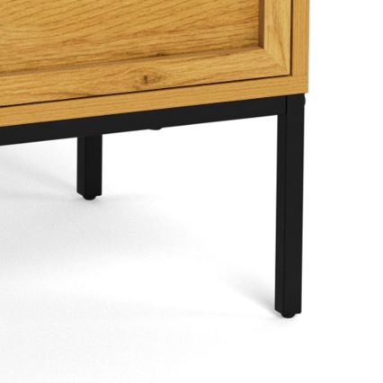 Комод ALIN 80x40 см в светъл кафяв цвят