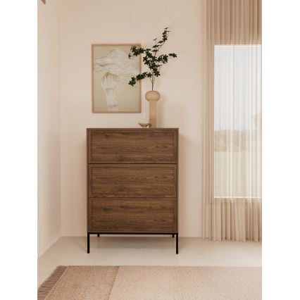 Комод ALIN 80x40 см кафяв