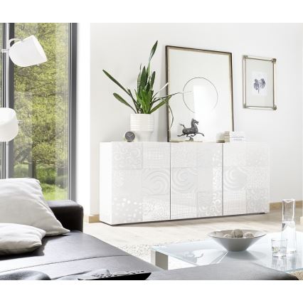 Комод ARIA бял