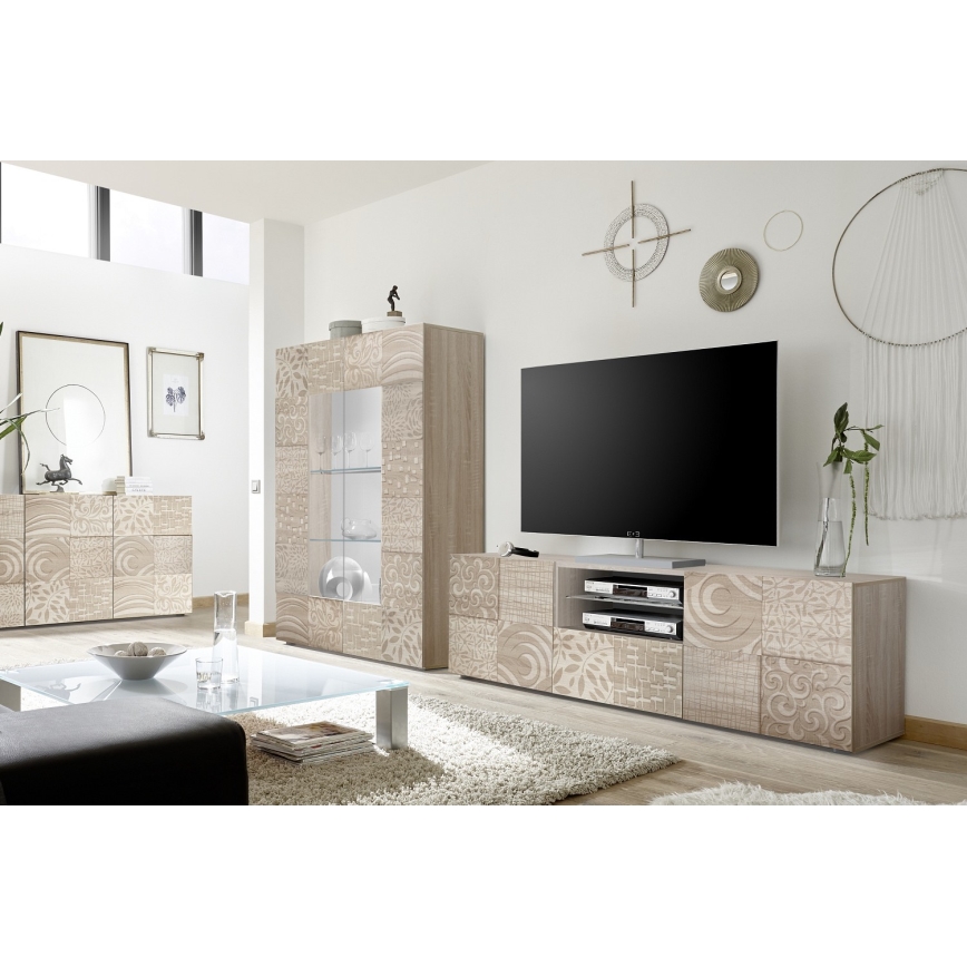 Комод ARIA в цвят дъб сонома