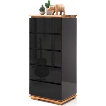 Комод ARVI черен/дъб