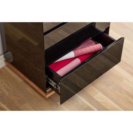 Комод ARVI черен/дъб