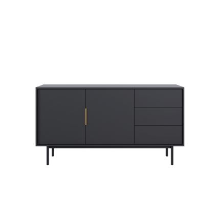 Комод ELI 154x82x39 см, черен