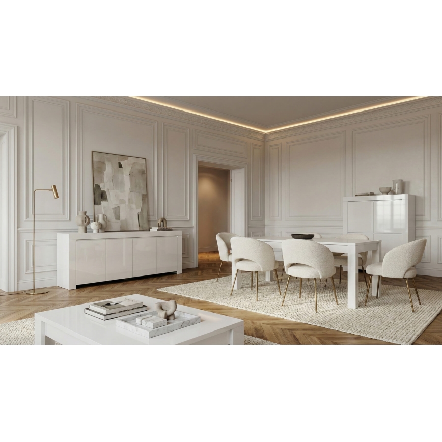 Комод FINERA бял