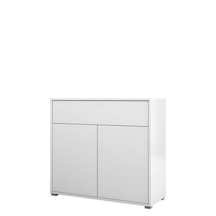 Комод GESITA 100x93 см бял