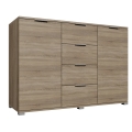 Комод HOPE 120x78x35 дъб сонома