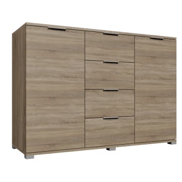 Комод HOPE 120x78x35 дъб сонома