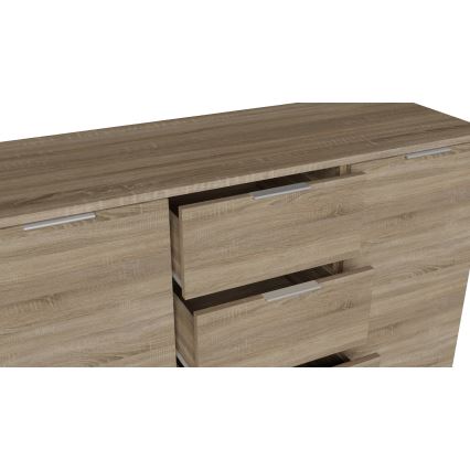 Комод HOPE 120x78x35 дъб сонома
