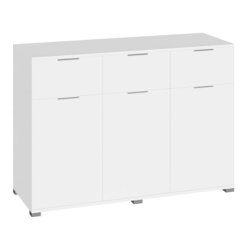Комод HOPE 120x78x35 см бял