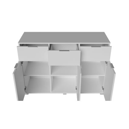Комод HOPE 80x78x35 см бял