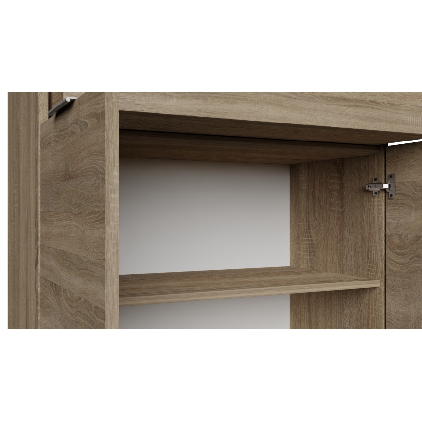 Комод HOPE 80x78x35 см дъб сонома