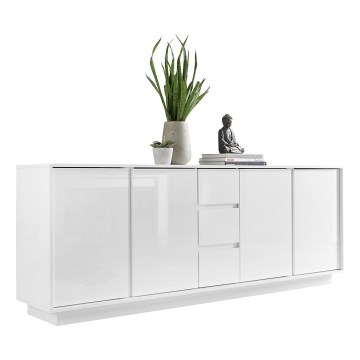 Комод IDEA бял