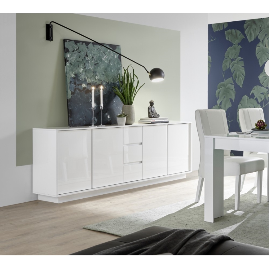 Комод IDEA бял