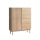 Комод KIOTO 106x130x37 см дъб Кремона