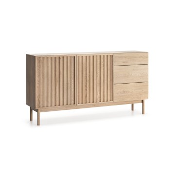 Комод KIOTO 159x84x37 см дъб Кремона