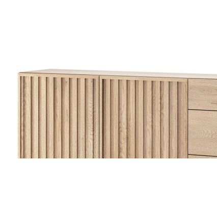 Комод KIOTO 159x84x37 см дъб Кремона
