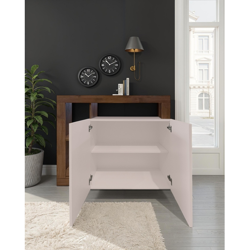 Комод LENOR кашемир/дъб