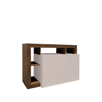 Комод LENOR кашемир/дъб