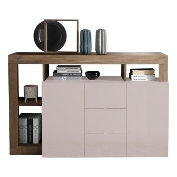 Комод LENOR кашемир/дъб