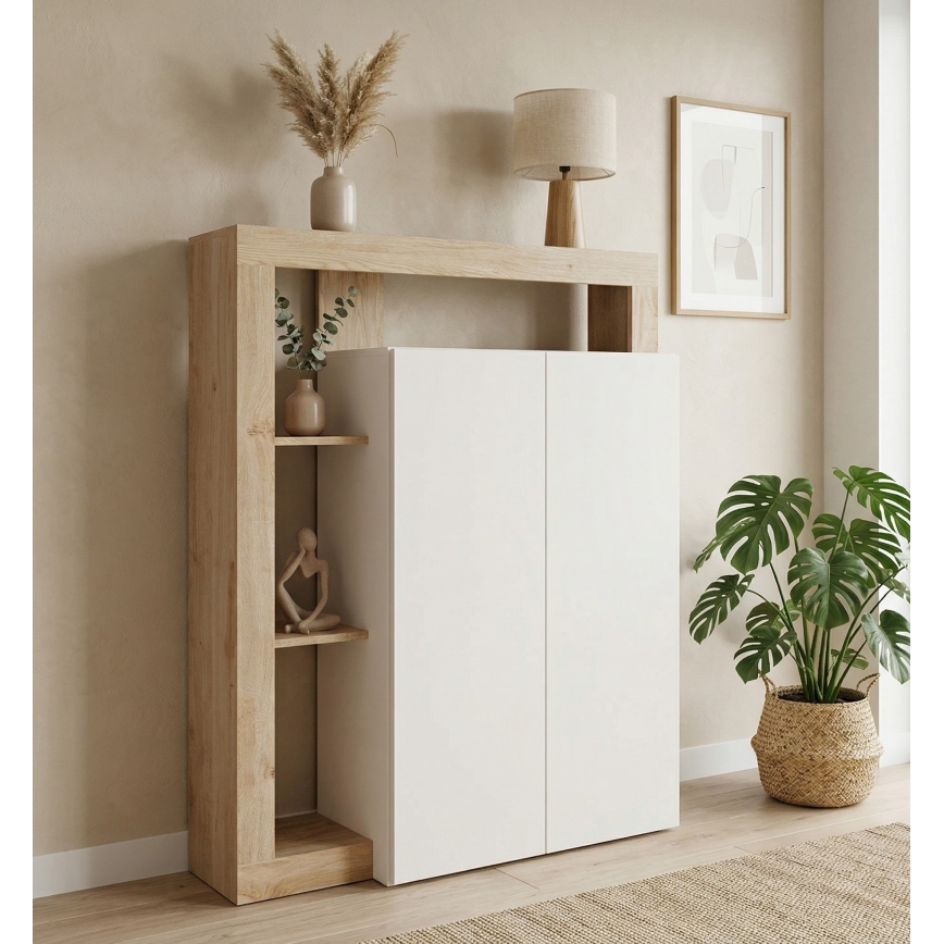 Комод LENOR кашмир/кафяв