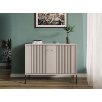 Комод LUE бежов/черен