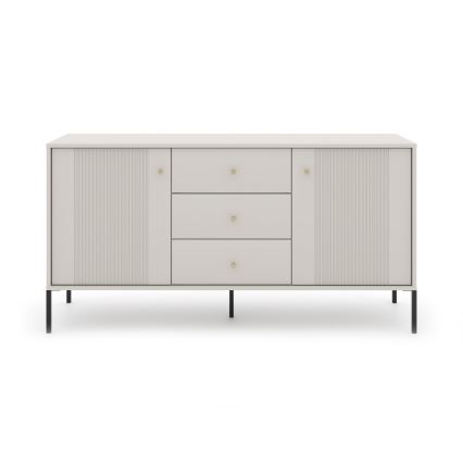 Комод LUE бежов/черен