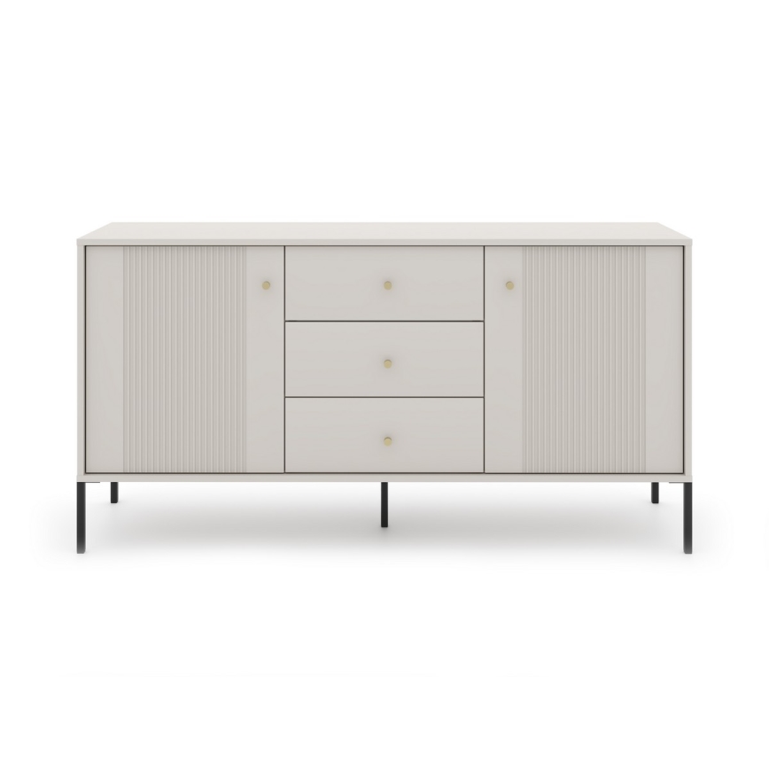 Комод LUE бежов/черен