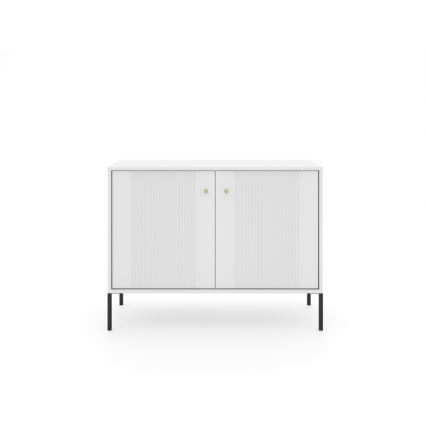 Комод LUE бял/черен