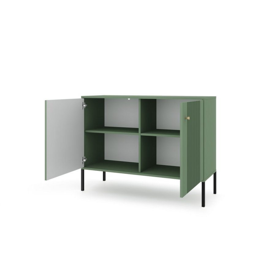 Комод LUE зелен/черен