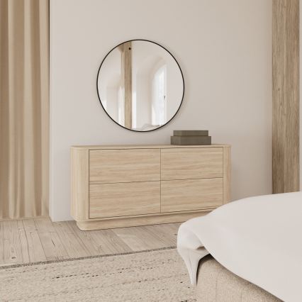 Комод MADERA 160 x 75 см, бял дъб