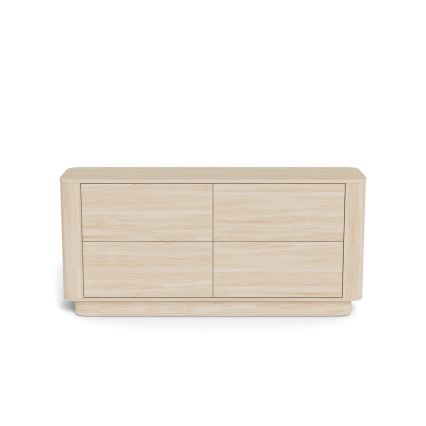 Комод MADERA 160 x 75 см, бял дъб