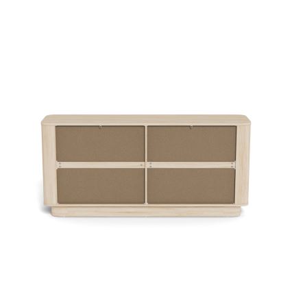 Комод MADERA 160 x 75 см, бял дъб