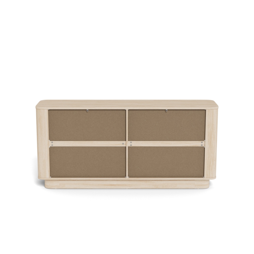 Комод MADERA 160 x 75 см, бял дъб