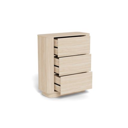 Комод MADERA 90x107 cm бял дъб
