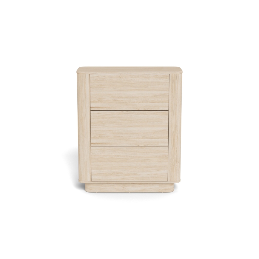 Комод MADERA 90x107 cm бял дъб
