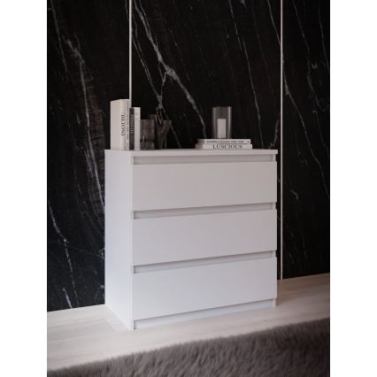 Комод MAO с чекмеджета, бял